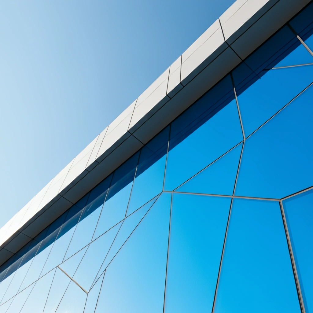 Geometric architectural detail